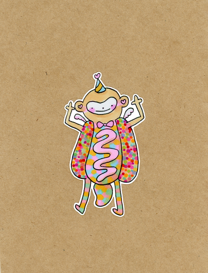 Flippin' Ice Cream Monkey Sandwich