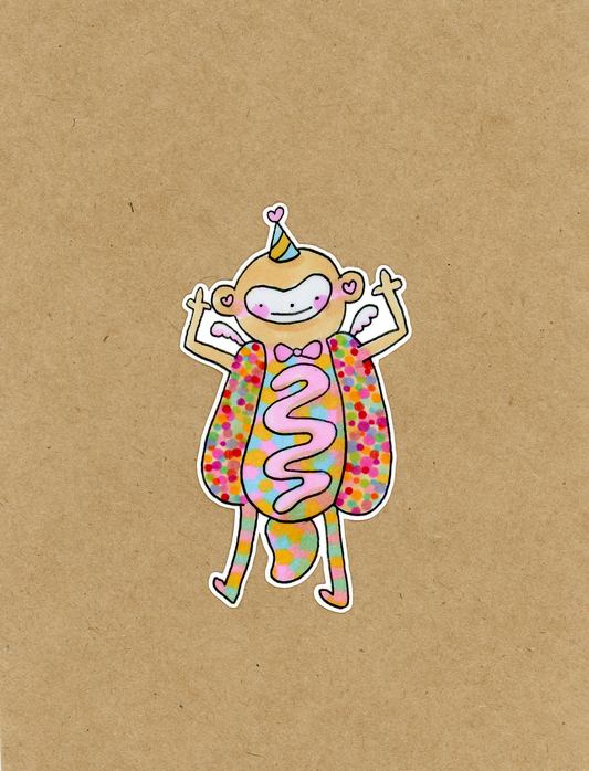 Flippin' Ice Cream Monkey Sandwich