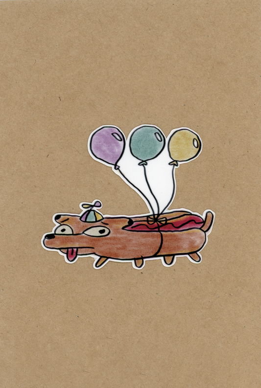 Balloon Hot Dog Dog